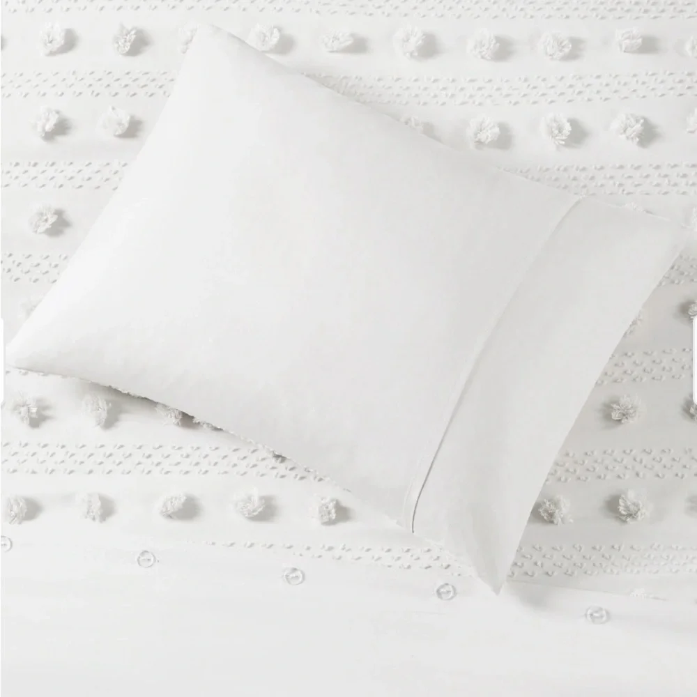 Intelligent Design Lucy Clip Jacquard Duvet Cover Set (Insert Excluded Queen - Picture 3 of 10